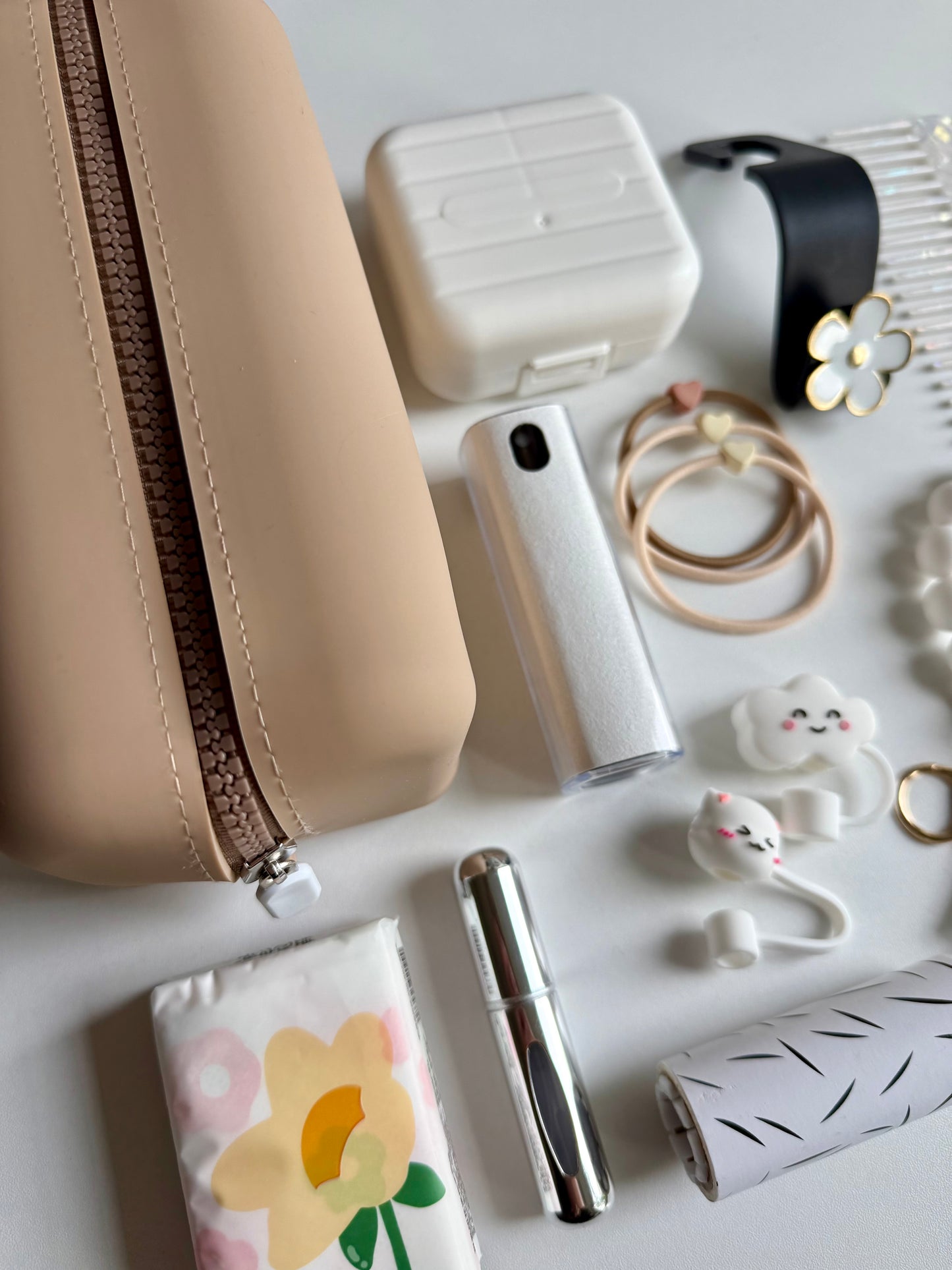 🤍 White Car Essentials Set - Light, Simple & Timeless