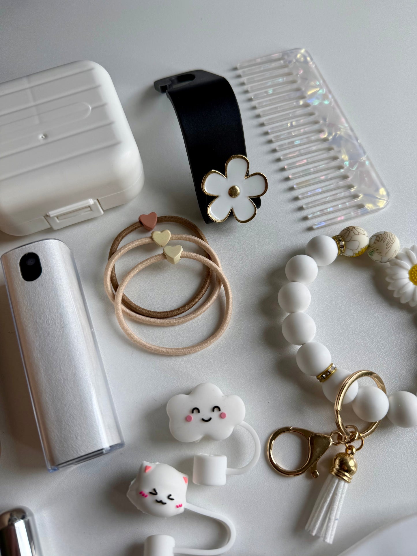 🤍  White Car Essentials Set - Light, Simple & Timeless