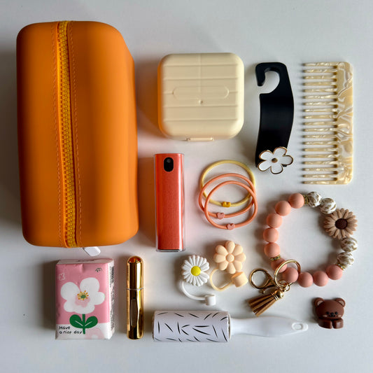 🧡Orange Car Essentials Set - Bright, Fun & Energetic