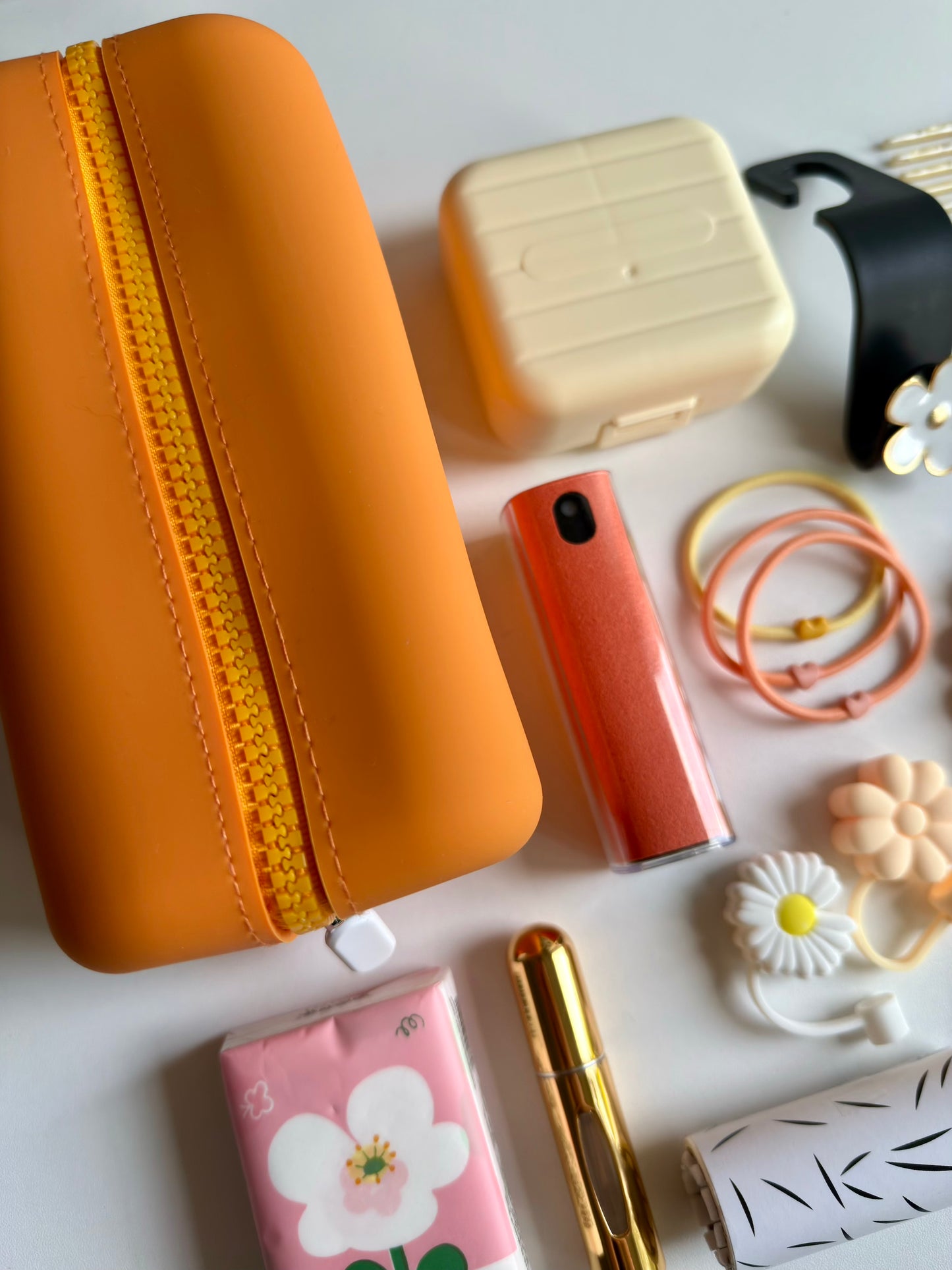 🧡Orange Car Essentials Set - Bright, Fun & Energetic