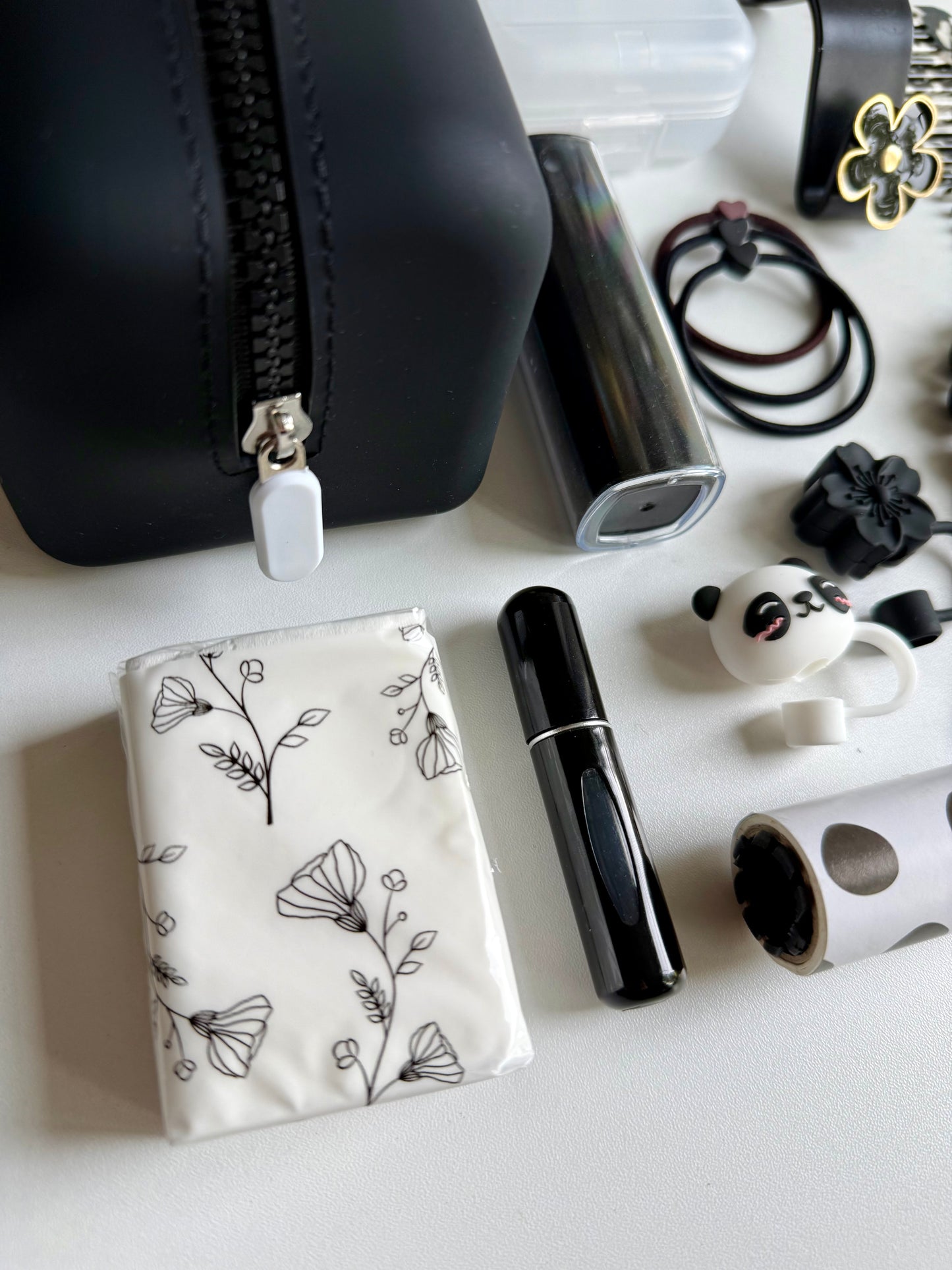 🖤Black Car Essentials Set - Sleek, Minimal & Practical