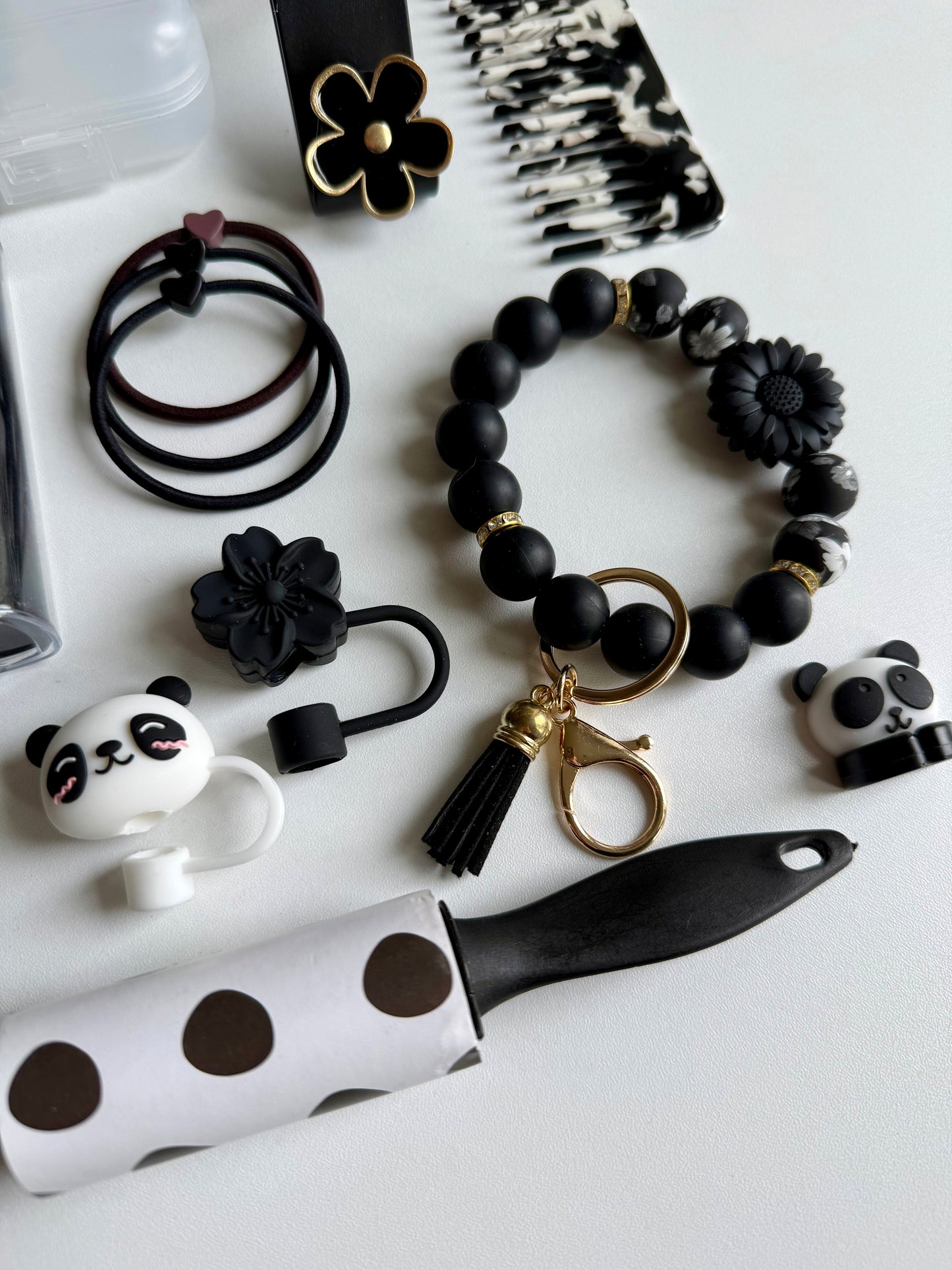 🖤Black Car Essentials Set - Sleek, Minimal & Practical